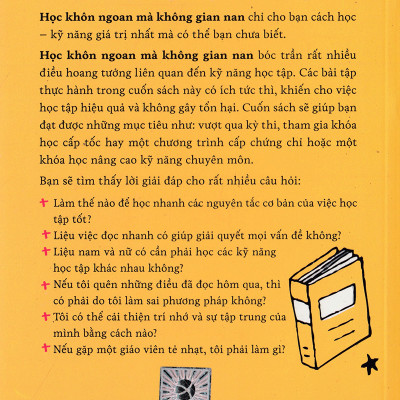 Học Khôn Ngoan Mà Không Gian Nan: Chỉ Cho Bạn Cách Học - Kỹ Năng Giá Trị Nhất Mà Có Thể Bây Giờ Bạn Mới Biết (Quà Tặng Tickbook)
