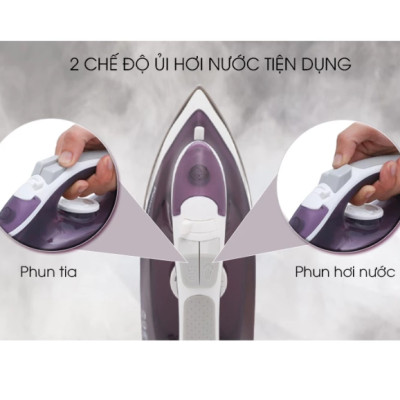 [Hàng Chính Hãng] Bàn ủi hơi nước Panasonic NI-M300TVRA/ NI-M300TARA