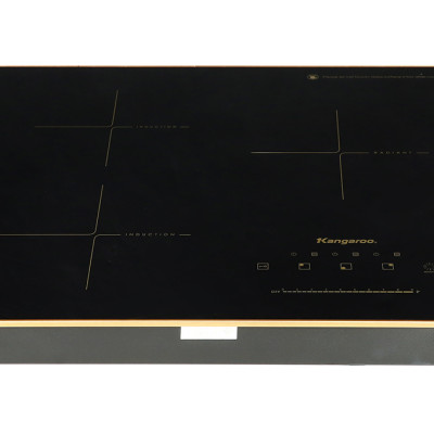 Bếp Từ Hồng Ngoại 3 Vùng Nấu Lắp Âm Kangaroo KG446i - Hàng Chính Hãng