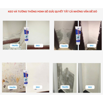Keo Dán Tường Đa Năng - Trám Vết Nứt Tường Thông Minh- LOẠI 1 - HÀNG CHÍNH HÃNG
