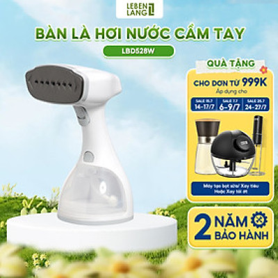 Bàn là hơi nước cầm tay LEBENLANG LBD528W, công suất 1500W-300ml, BẢO HÀNH 24 THÁNG