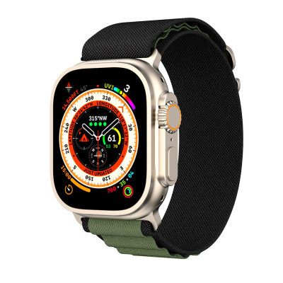Dây Nylon Khóa G cho Apple Watch Series 1/2/3/4/5/6/7/8/9/SE1,2 & Apple Watch Ultra 1/2 Size 38/40/41/42/44/45/49mm - Hàng Nhập Khẩu