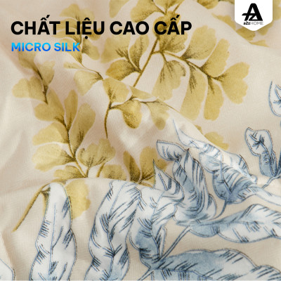 Mền Chần Microfiber - Lông Vũ Nhân Tạo Mềm Mại Mirco Silk Cao Cấp Fern Trees A2Z Home