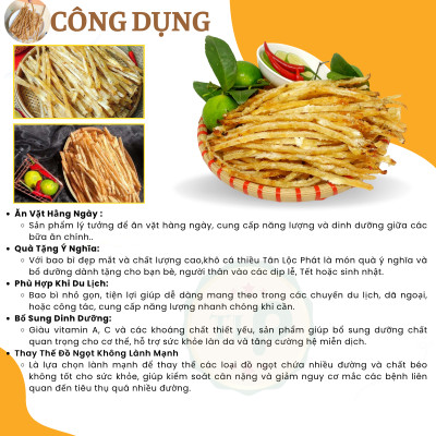KHÔ CÁ THIỀU TÂN LỘC PHÁT COMBO 2 HŨ - MỖI HŨ 200G