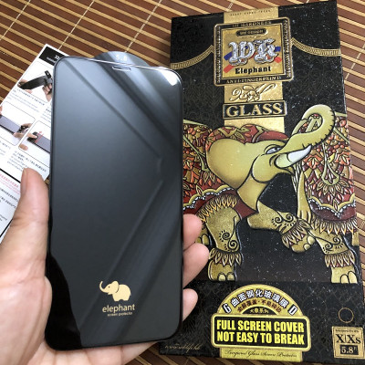 Cường Lực iPhone XS Max (6.5) WK Elephant 3D Bảo Vệ Toàn Diện - Siêu cứng ; Chống bám vân tay - Hàng chính hãng