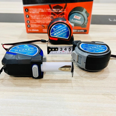 Thước cuộn Kirito 5m và 7.5m cao su đúc chất lượng tuyệt đối