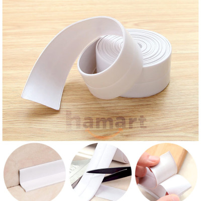 Băng Keo PVC Dán Viền Bếp Chống Dầu Mỡ Bản 3.8cm Băng Dính Dán Mép Tường Chống Ẩm Mốc