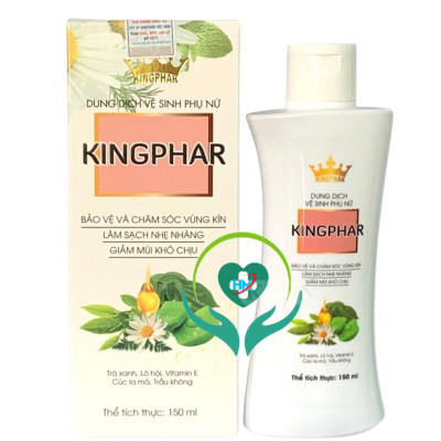 Dung dịch vệ sinh phụ nữ Kingphar , chai 150ml