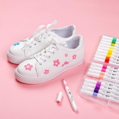 Hộp 24 Bút Lông Màu Acrylic Markers 1 Đầu - Colokit ACM-C004