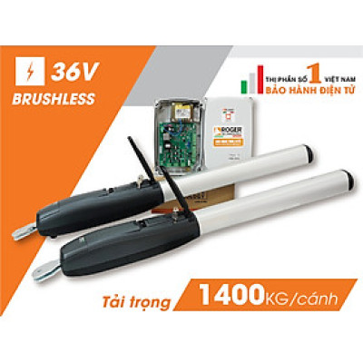 Motor cổng tự động tay đòn Roger Italia Smarty 7 