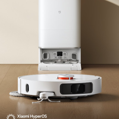 Robot Hút Bụi Lau Nhà Xiaomi Mijia M40 2025 Xòe Giẻ, Xòe Chổi Giặt Nước Nóng 75 Độ, Lực Hút 12.000 Pa - Hàng Nhập Khẩu