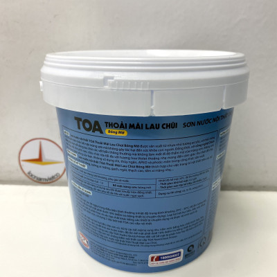 Sơn phào chỉ cho trần nhà Toa thoải mái lau chùi màu C- 7703 _1L