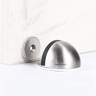 Chặn Cửa Bán Nguyệt Có Nam Châm,  Chặn Cửa Đa Năng, Chặn Cửa  Gắn Sàn Giúp Hạn Chế Va Đập Cho Cánh Cửa, An Toàn Cho Gia Đình. Giá Tốt, Tiện Dụng.  TakyHome 1200