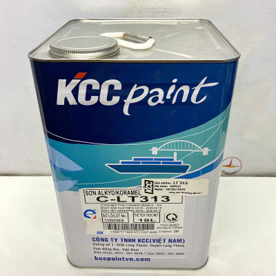 Sơn Alkyd KCC LT313 Base C màu xanh GM551 _18L