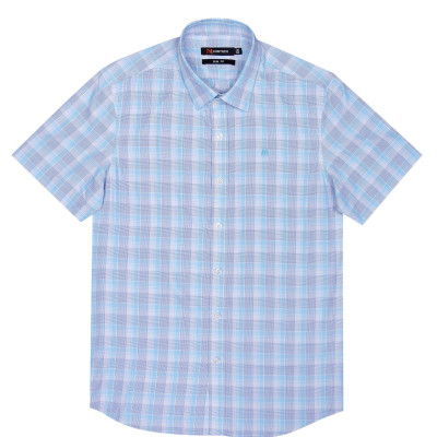 Áo sơ mi nam KHATOCO ngắn tay caro A1MN438S1-CNCR293-2502-N