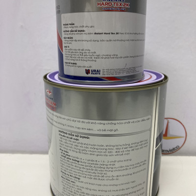 Sơn sắt mạ kẽm không cần lót Hard Tex 2K màu xanh Jade 418 1L