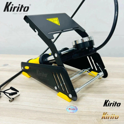 Bơm xe đạp chân Kirito nhật bản cao cấp 1-2-3 xilanh nén sử dụng bơm xe đạp, xe máy, ô tô, đệm, bóng,…