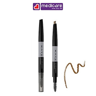 Chì mày 2 màu KATE two color gradation brow pencil 0.2g