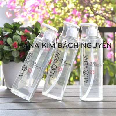 Combo 3 Chai Gel Lô Hội Aloe Vera Hàn Quốc 500ml - Dưỡng Ẩm, Làm dịu da + Tặng 50g Mặt Nạ Dẻo