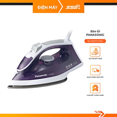 Bàn ủi hơi nước Panasonic NI-M300TVRA - Hàng Chính Hãng - Xanh dương