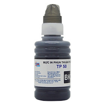 Mực in phun Thuận Phong TP50 (100ml) dùng cho tất cả các dòng máy in phun Epson, HP, Canon - Hàng Chính Hãng