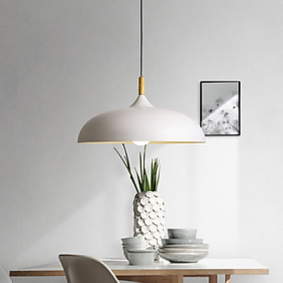 Đèn Thả đui Gỗ SuperVilighting DUIGO-D350 trang trí phòng khách bàn ăn shop thời trang bảo hành 24 tháng