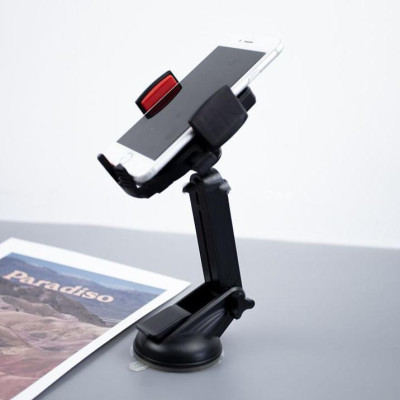 Giá Đỡ Điện Thoại Thông Minh Hoco CAD01 Hít xe hơi xoay 350 độ Hàng Chính Hãng 