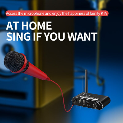 ROGTZ - Bộ Chuyển Đổi Âm Thanh DAC HIFI Bluetooth 5.1 T02 Chip giải mã DAC ES9038Q2M Hỗ trợ âm thanh 5.1/7.1 kênh Cổng Kết Nối Optical USB Coaxial Hỗ Trợ Đa Định Dạng  MP3 APE FLAC WAV WMA - Hàng Chính Hãng