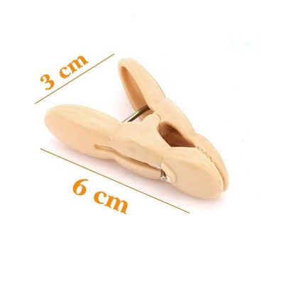 Vỉ 20 Kẹp Quần Áo Nhựa Việt Nhật 2835 Kẹp Củ Lạc Phơi Đồ Tiện Ích - Hàng Việt Nam