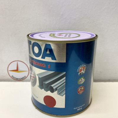 Sơn sắt mạ kẽm Toa 2 trong 1 màu đỏ 336 _ 800G