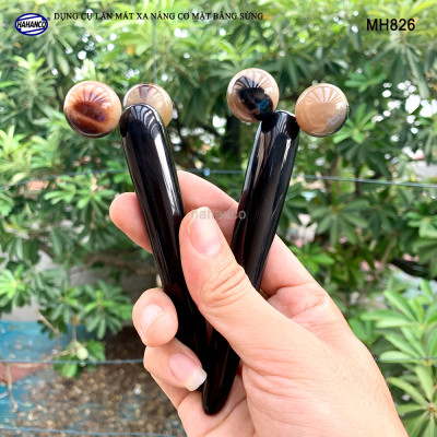 Cây lăn Massage 3D nâng cơ mặt và body bằng sừng /không tĩnh điện ️- MH826 - Chăm sóc sức khỏe