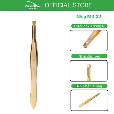 Kềm bộ thép cao cấp mạ vàng MD-32