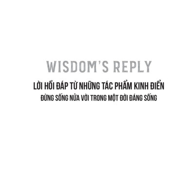 Sách - Wisdom
