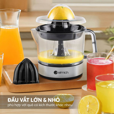 Máy vắt cam Elmich 700ml EDA-0808. Hàng chính hãng
