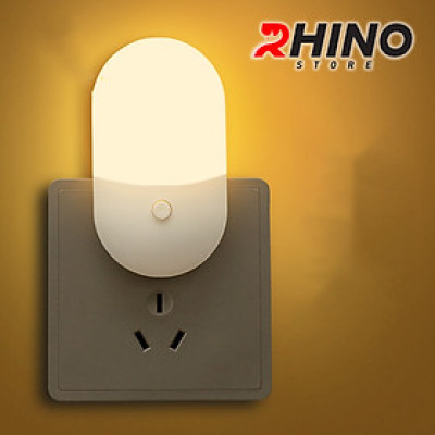 Đèn ngủ 2 màu Rhino L802, nhẹ nhàng tiết kiệm điện - Hàng chính hãng