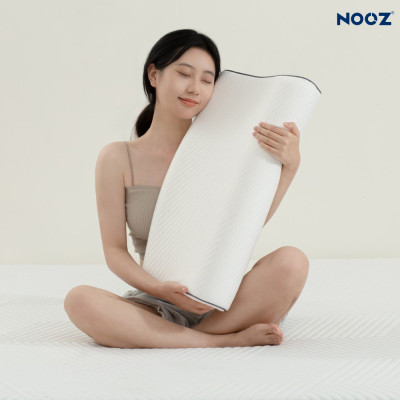 Gối Công Thái Học NOOZ Contour Foam Pillow Cao Su Non Lượn Sóng Nâng Đỡ Đầu - Giảm Đau Vai Gáy