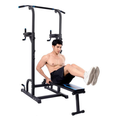 BG Giàn Xà Đơn,Xà Kép Thiết Bị Tập Luyện Máy Tập Tổng Hợp Tay Vai Bụng CHIN Đen (hàng nhập khẩu)