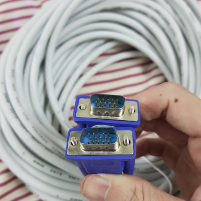 Cáp VGA - cáp nối máy tính với màn hình, máy chiếu từ 3 mét đến 30 mét - Hàng chính hãng
