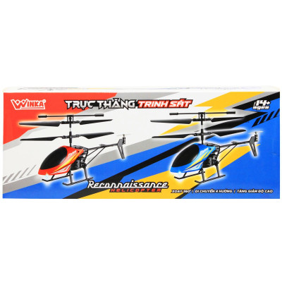 Đồ Chơi Trực Thăng Trinh Sát - Điều Khiển Từ Xa - Winka DK81309 - Màu Đỏ