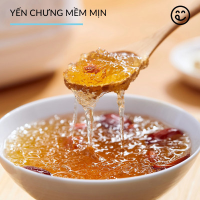 Nồi nấu chậm lòng gốm Hàn Quốc CIM361 dung tích 3L công suất 1000W kho cá, nấu cháo, hầm xương - Hàng chính hãng