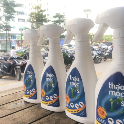 Chai xịt Thuốc Diệt Gián, Diệt Muỗi, Diệt Côn Trùng Thảo mộc 10s Hương Quế - An Toàn  Hiệu Quả