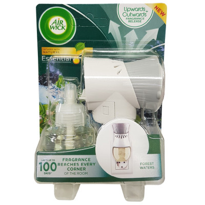 Bộ Tinh Dầu Cắm Điện Air Wick AWK3134 Flower Meadow & Spring Breeze 19ml (Hương hoa mùa xuân), sử dụng điện 220V