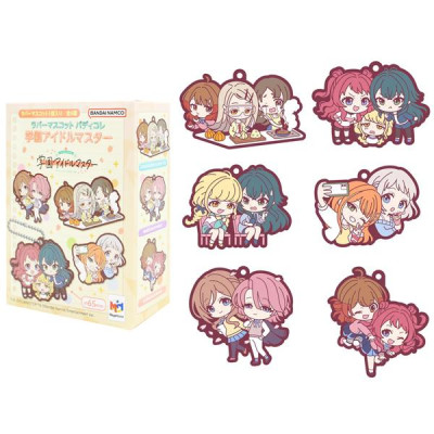 Móc Khóa Mô Hình Rubber Mascot Buddycolle Gakuen IDOLM＠STER (Mẫu Sản Phẩm Bên Trong Là Ngẫu Nhiên)