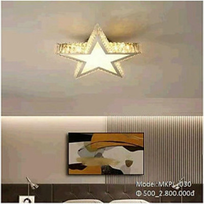 MKPL_030 Đèn mâm áp trần phale chuẩn K9, đèn trần phòng ngủ DT