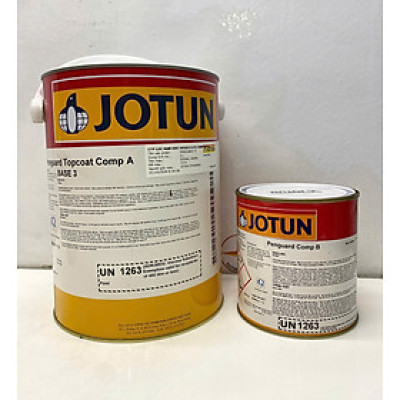 Sơn Epoxy Jotun Penguard Topcoat base 3 màu xanh - Green 7075 _5L/bộ
