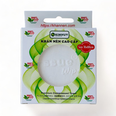 Khăn nén du lịch cao cấp T.ssue (Size: 70*100cm). Gọn nhẹ tiện lợi, dùng cho các chuyến đi chơi xa, dã ngoại, thể thao