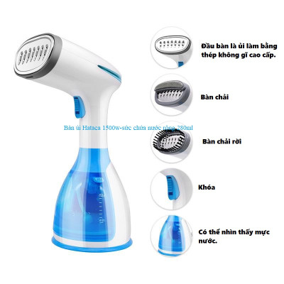 Bàn ủi hơi nước cầm tay Hataca 