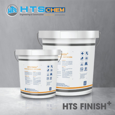 Chất phủ bóng sàn HTS Finish+ thùng 5 Kg - Ngăn bám bụi, Độ bóng cao, Sàn bền đẹp