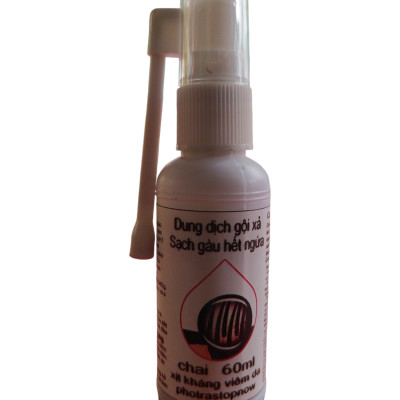 xịt kháng viêm da Photrastopnow xịt gội khô sạch gàu,nấm ngứa da đầu