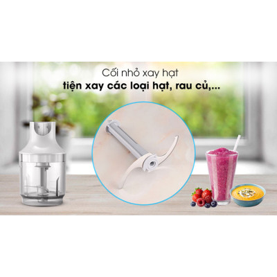 Máy xay sinh tố cầm tay Philips HR2537 (650W) - Hàng chính hãng
